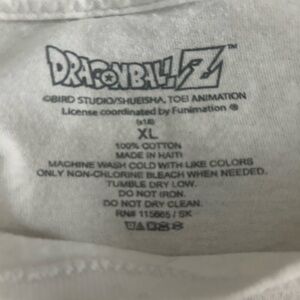 Dragon Ball Z White T-Shirt